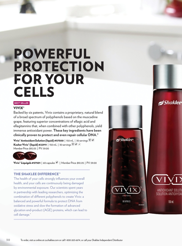 vivix resv protect cells