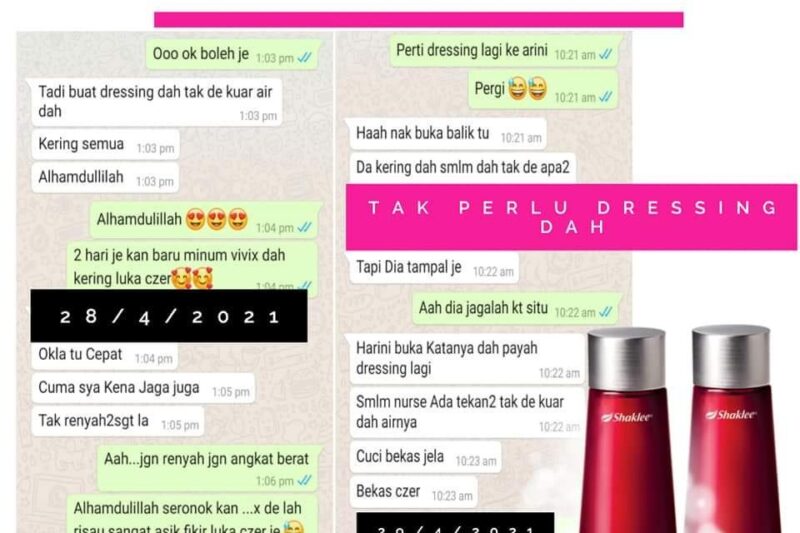 Vivix Shaklee Review Untuk Ibu Bersalin Czer