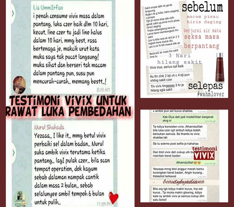vivix rawat luka pembedahan