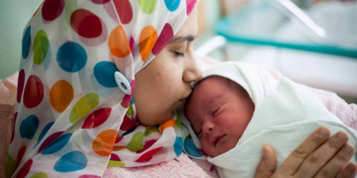 wanita lesu selepas bersalin