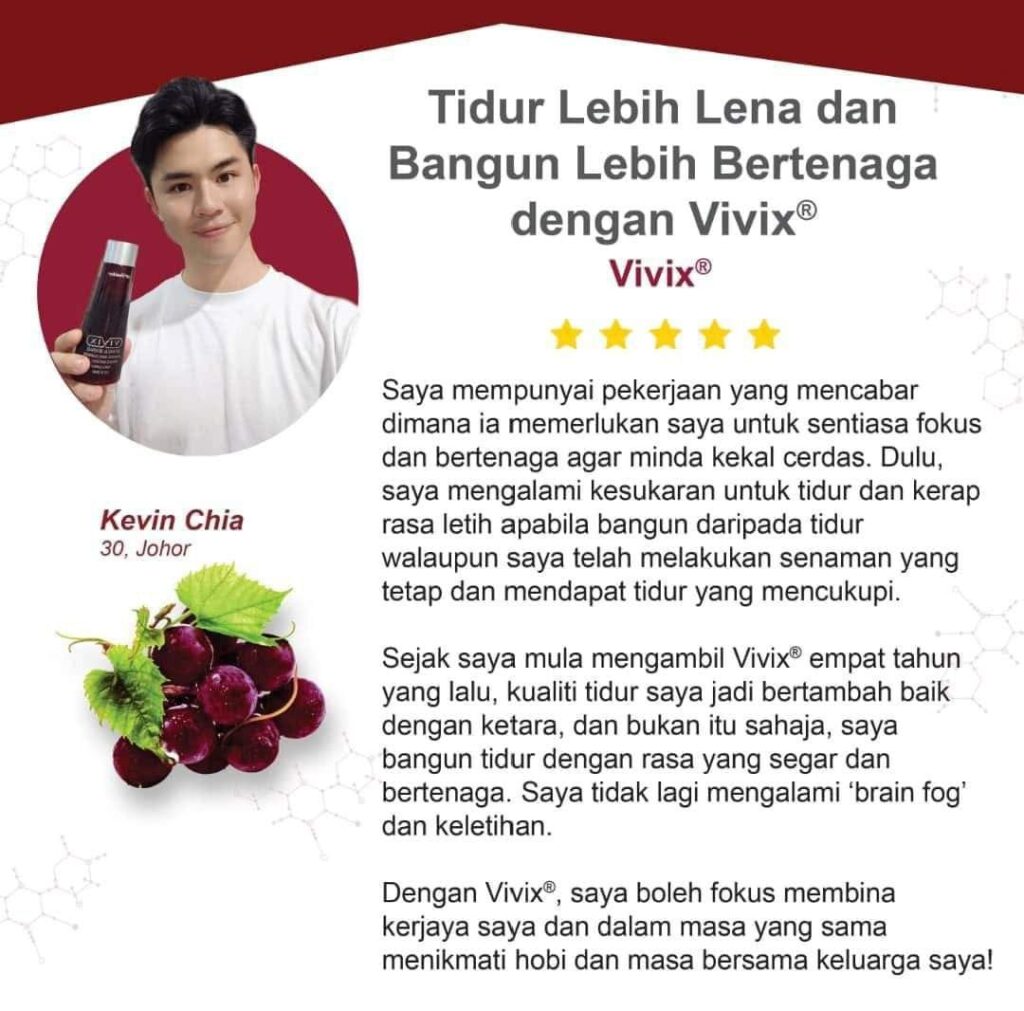 vivix tidur lebih lena bagi tenaga bangun pagi (1)