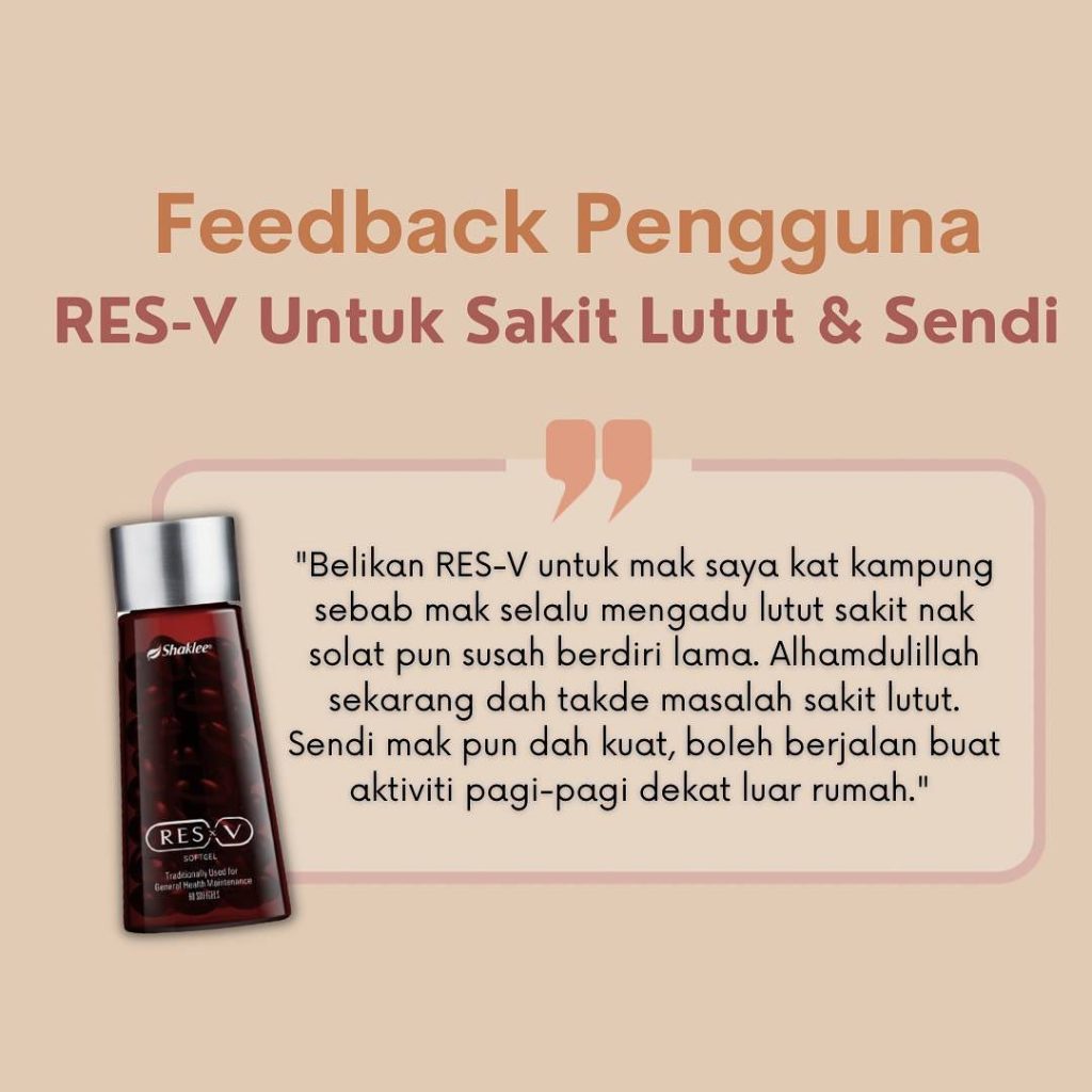 resv sakit lutut sendi