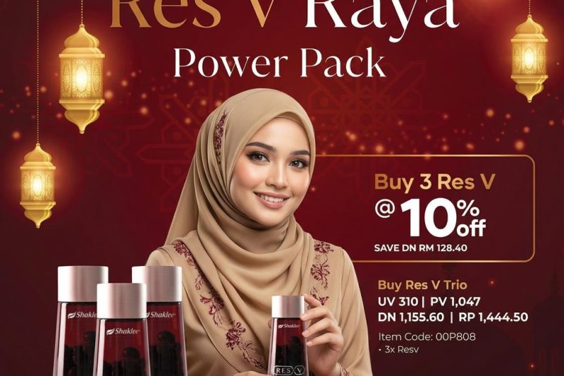 Raya Meriah, Badan Pun Kena Fit — Rahsia Kekal Bertenaga Sepanjang Syawal