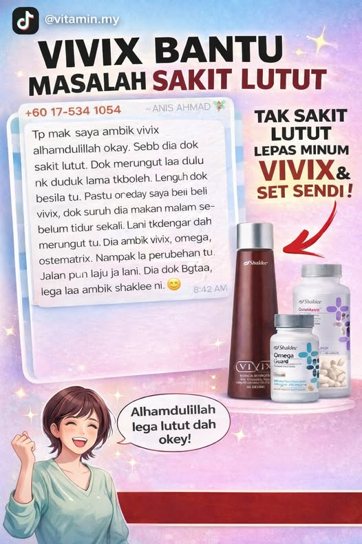 vivix bantu sakit lutut